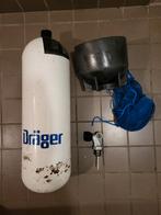 Dräger 10 liter duikfles, Gebruikt, Ophalen of Verzenden, Duikfles