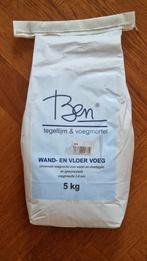 Ben Voegmortel 5kg - Crème, Wit & Grijs, Doe-het-zelf en Verbouw, Tegels, Nieuw, 10 m² of meer, Overige materialen, 60 cm of meer