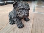 Bronzen beeldje Hond, Ophalen of Verzenden, Gebruikt, Dier