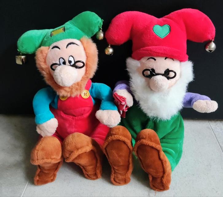 Twee Vintage kabouter plop knuffels., Kinderen en Baby's, Speelgoed | Knuffels en Pluche, Zo goed als nieuw, Overige typen, Ophalen of Verzenden
