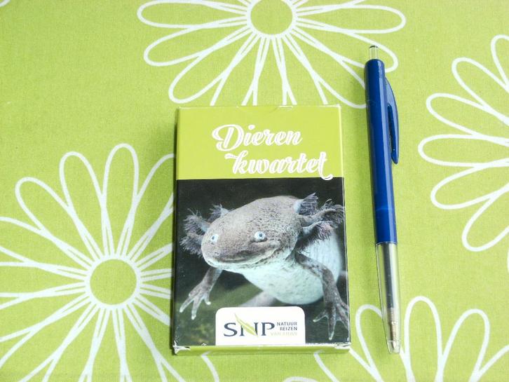 Dierenkwartet van SNP natuurreizen (ANWB), Verzamelen, Speelkaarten, Jokers en Kwartetten, Zo goed als nieuw, Kwartet(ten), Ophalen of Verzenden
