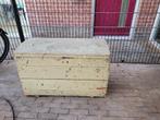 Antieke houten kist, Huis en Inrichting, Woonaccessoires | Kisten, Ophalen, Gebruikt, 100 tot 150 cm, .