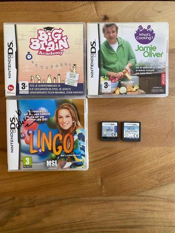 5 originele nintendo ds spellen beschikbaar voor biedingen