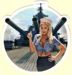 Pin Up Girl sticker #197, Verzamelen, Stickers, Verzenden, Nieuw, Overige typen