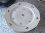4 Dinerborden met roosjes uit Frankrijk, Antiek en Kunst, Curiosa en Brocante, Ophalen of Verzenden