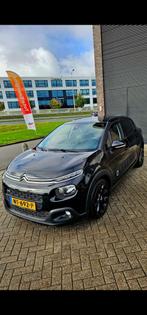 Citroën C3 1.2 Puretech met panoramadak, Auto's, 1199 cc, 450 kg, Zwart, Origineel Nederlands