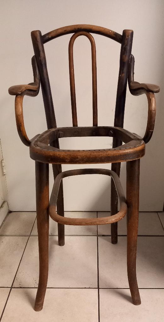 Thonet kinderstoel - vintage - antiek, Antiek en Kunst, Antiek | Meubels | Stoelen en Banken, Verzenden