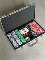 Complete Pokerset – 300 chips, 1 set kaarten, dobbelstenen, Hobby en Vrije tijd, Gezelschapsspellen | Kaartspellen, Een of twee spelers