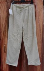 DKNY nieuwe beige fleece pyamabroek huisbroek 164 XS S M, DKNY, Ophalen of Verzenden, Nieuw, Maat 36 (S)