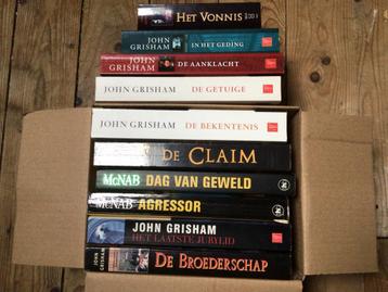 Boekenpakket: John Grisham & McNab - 10 stuks beschikbaar voor biedingen