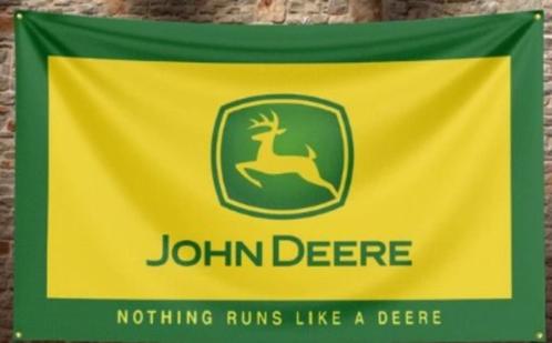 John Deere vlag modern logo flag 1., Diversen, Vlaggen en Wimpels, Nieuw, Ophalen of Verzenden