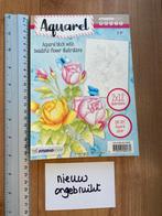 Aquarel blokken met thema bloemen en kinderen per stuk €5, Hobby en Vrije tijd, Schilderen, Verzenden, Nieuw