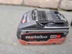 Te koop metabo 5.5ah accu plus lader, Ophalen of Verzenden, Zo goed als nieuw, Boor- en Schroefmachine