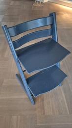 Stokke Tripp Trapp kinderstoel - Blauw, Kinderen en Baby's, Kinderstoelen, Ophalen, Gebruikt, Meegroeistoel
