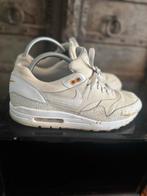 Nike Air Max 1 White Kumquat - Maat 44,5, Ophalen of Verzenden, Gedragen, Wit, Sneakers of Gympen
