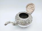 Zilveren theepot, Jan Schijfsma, Sneek, ca. 1860, Antiek en Kunst, Antiek | Goud en Zilver, Verzenden, Zilver