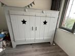 1 persoons bedstee van het merk stoer, Ophalen, 85 tot 100 cm, Zo goed als nieuw, Matras