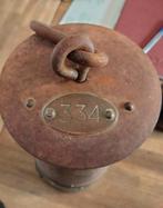 Oude mijnlamp - Nummer 334, Antiek en Kunst, Ophalen of Verzenden