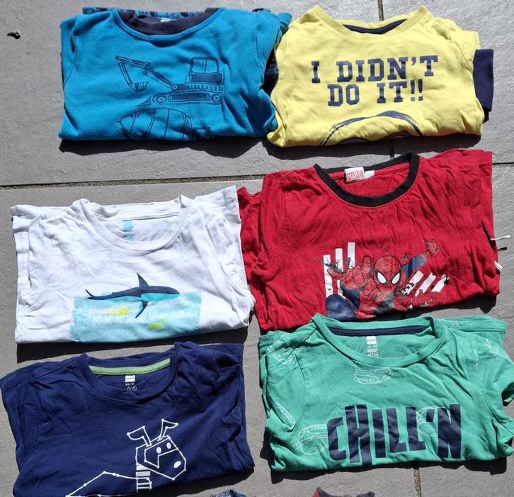 98-104 8 pyjama's jongen winter zomer lang kort oa Hema, Kinderen en Baby's, Kinderkleding | Maat 98, Gebruikt, Jongen, Nacht- of Onderkleding