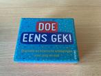Kaartspel doe eens gek. 80 knotsgekke opdrachten. Deltas., Ophalen of Verzenden, Zo goed als nieuw