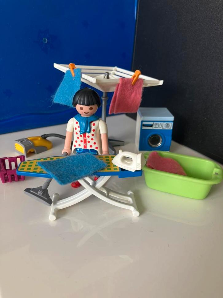 Playmobil wasruimte 3206, Kinderen en Baby's, Speelgoed | Playmobil, Gebruikt, Complete set, Ophalen of Verzenden