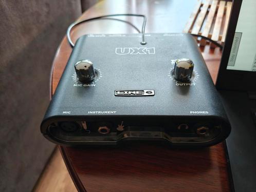 LINE6 UX1 USB AUDIO INTERFACE, Muziek en Instrumenten, Midi-apparatuur, Zo goed als nieuw, Ophalen of Verzenden