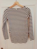 Zwart/wit gestreepte longsleeve H&M mama, maat M, Maat 38/40 (M), H&M, Zwart, Zo goed als nieuw