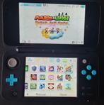 Blauwe Japanse new 2DS XL, Spelcomputers en Games, Ophalen of Verzenden, Gebruikt, Met games, Zwart