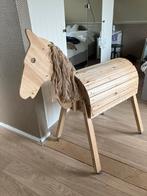 Houten Speelgoed Paard met Echt Zadel en Accessoires, Ophalen, Gebruikt, Jongen of Meisje