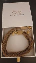 Een infinity braids haarband vlecht. Fleur blond, Ophalen of Verzenden, Nieuw