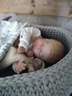 Mooie lieve Verzwaarde Reborn baby Noah, Ophalen of Verzenden, Nieuw, Babypop