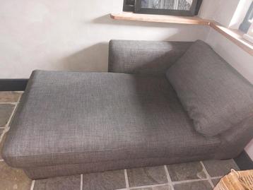Chaiche Lounge, bankje, relax fauteuil, antraciet 