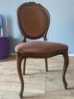 Antieke stoel met oud roze bekleding, Antiek en Kunst, Antiek | Meubels | Stoelen en Banken, Ophalen