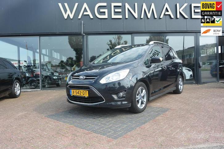 Ford Grand C-Max 1.0 Ambiente Clima|Stoelvw|DealerOH!, Auto's, Ford, Bedrijf, Te koop, Grand C-Max, ABS, Airbags, Elektrische buitenspiegels