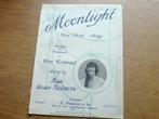 MOONLIGHT, Muziek en Instrumenten, Bladmuziek, Ophalen of Verzenden, Gebruikt, Artiest of Componist, Zang
