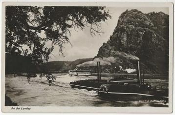 JV579A St Goar Rader Stoomsleepboot FRANZ HANIEL I 1925