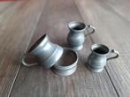 Set kannetjes tin, Ophalen of Verzenden