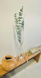 Vaas diabolo hoog, Huis en Inrichting, Woonaccessoires | Vazen, Overige kleuren, Ophalen of Verzenden, Minder dan 50 cm, Glas