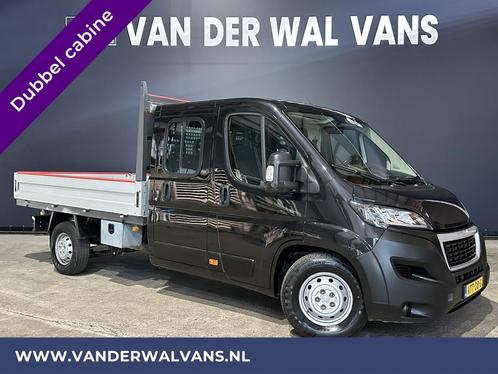 Peugeot Boxer 2.2 Blue HDi 140 pk Pick up Dubbele cabine ope, Auto's, Bestelauto's, Bedrijf, Te koop, ABS, Airconditioning, Alarm