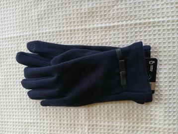 Handschoenen dames nieuw donkerblauw beschikbaar voor biedingen