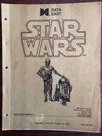 DATA EAST STAR WARS MANUAL WITH DIAGRAMS, Gebruikt, Ophalen of Verzenden, Data East, Dot-matrix