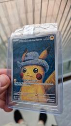 Pikachu with grey felt hat sealed goede centering, Ophalen of Verzenden, Nieuw, Losse kaart