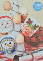 Christmas Cosies 4 Kerst borduurpatronen voor eiwarmers, Ophalen, Nieuw, Handborduren, Patroon