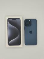 Iphone 15 Pro Max 256GB Blue Titantium, Telecommunicatie, Mobiele telefoons | Apple iPhone, Blauw, IPhone 15 Pro Max, Zo goed als nieuw
