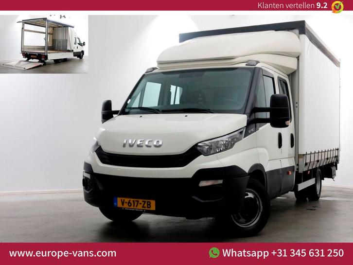 Iveco Daily 40C18 3.0 180pk D.C. Bakwagen met laadklep 1000k, Auto's, Bestelauto's, Bedrijf, Te koop, Airbags, Airconditioning