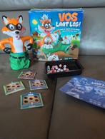 Spel vos laat los,  compleet in doos, Hobby en Vrije tijd, Gezelschapsspellen | Bordspellen, Een of twee spelers, Ophalen of Verzenden