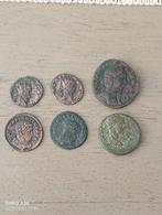 lot van 6 romeinse bronze munten, Ophalen of Verzenden, Italië, Losse munt