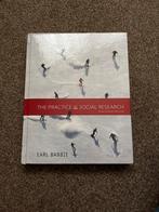 The Practice of Social Research - Earl Babbie, Boeken, Studieboeken en Cursussen, Ophalen of Verzenden, Gamma, Zo goed als nieuw
