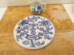 Blue Danube - Onderzetter en Roomkannetje, Antiek en Kunst, Antiek | Servies los, Ophalen of Verzenden