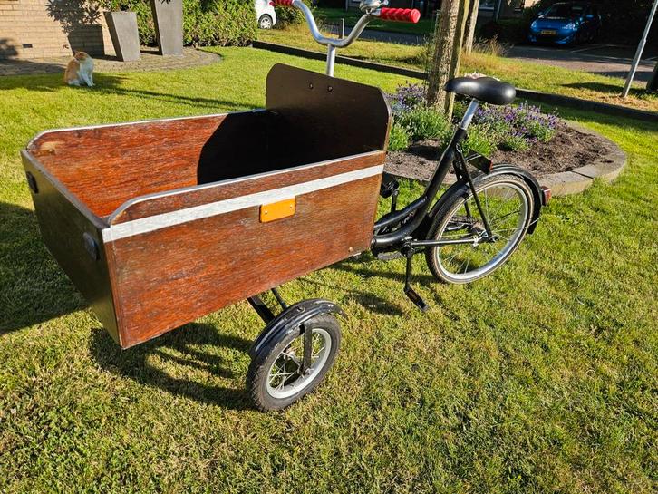 Kinder bakfiets voor nog veel speelplezier!!!, Fietsen en Brommers, Fietsen | Bakfietsen, Gebruikt, Overige merken, Goederen, Ophalen
